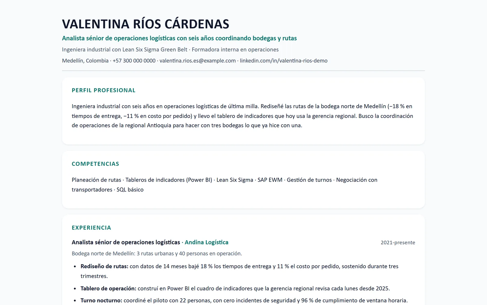 Mi Vitrina: un CV afinado al cargo, en el formato que los filtros automáticos sí leen
