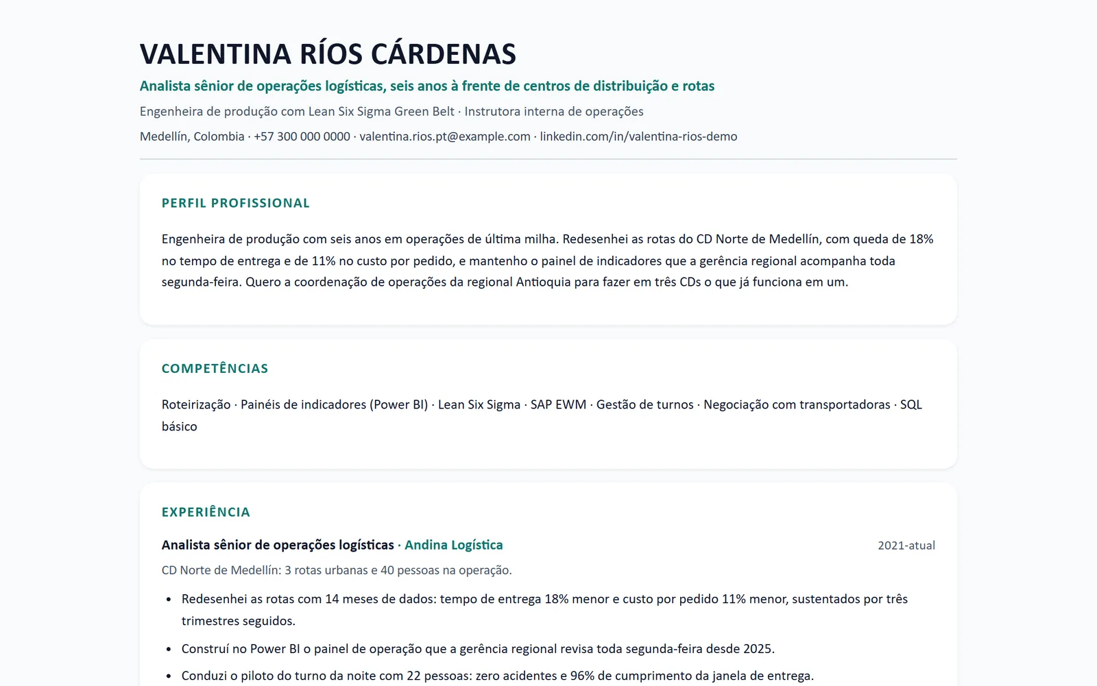 Minha Vitrine: um CV ajustado ao cargo, no formato que os filtros automáticos realmente leem
